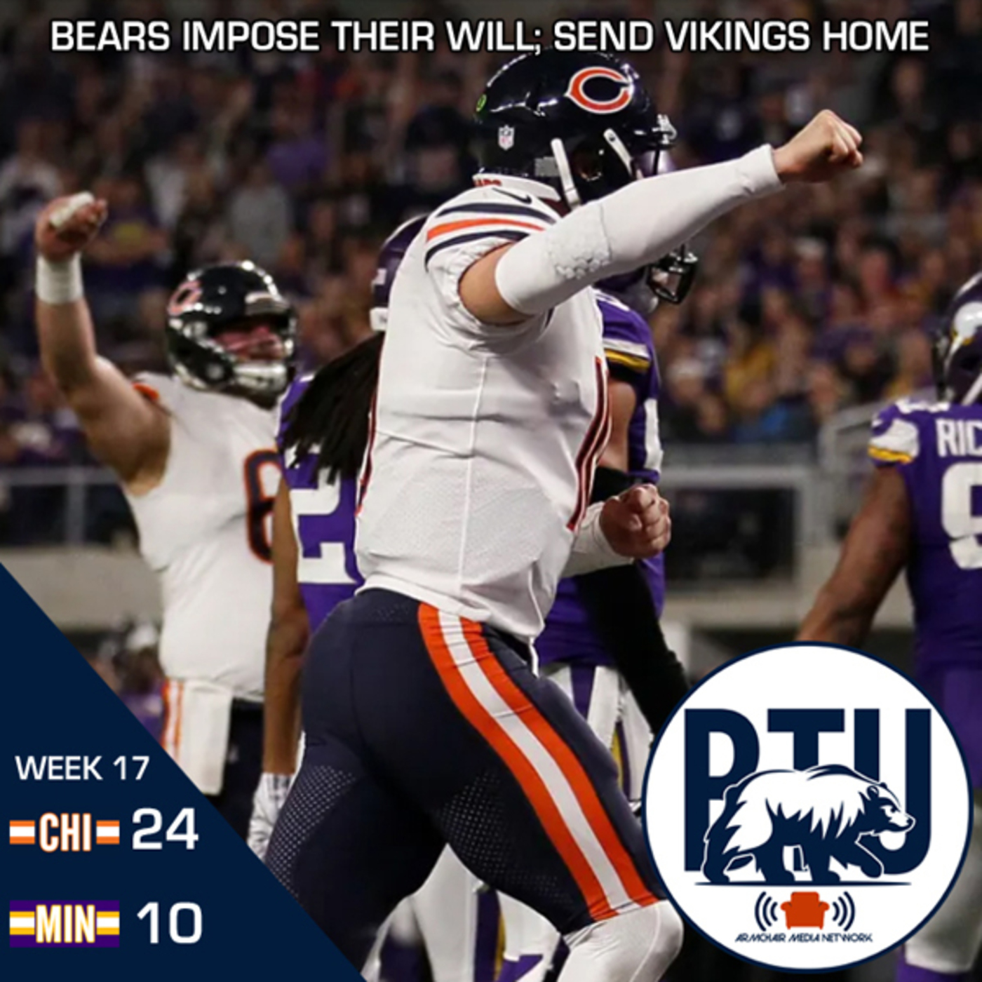 Week Seventeen Review - Bears Smash Vikings Playoff Hopes Into Dust episode artwork