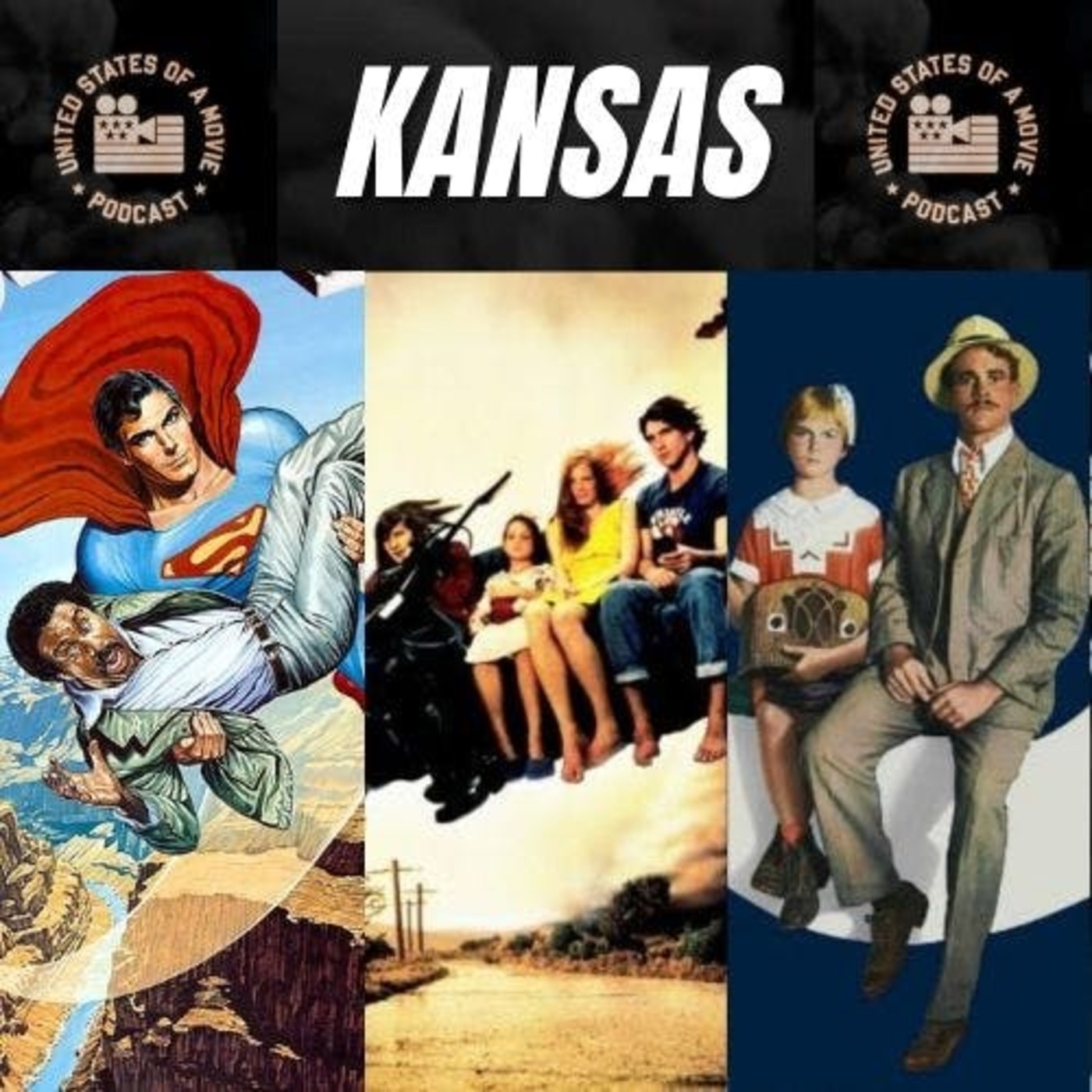 Kansas: Superman III vs Twister (1989) vs Paper Moon episode artwork