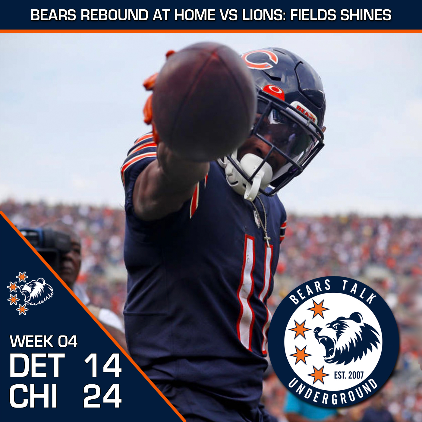 Week Four Review - Bears Bounce Back, Declaw the Lions episode artwork