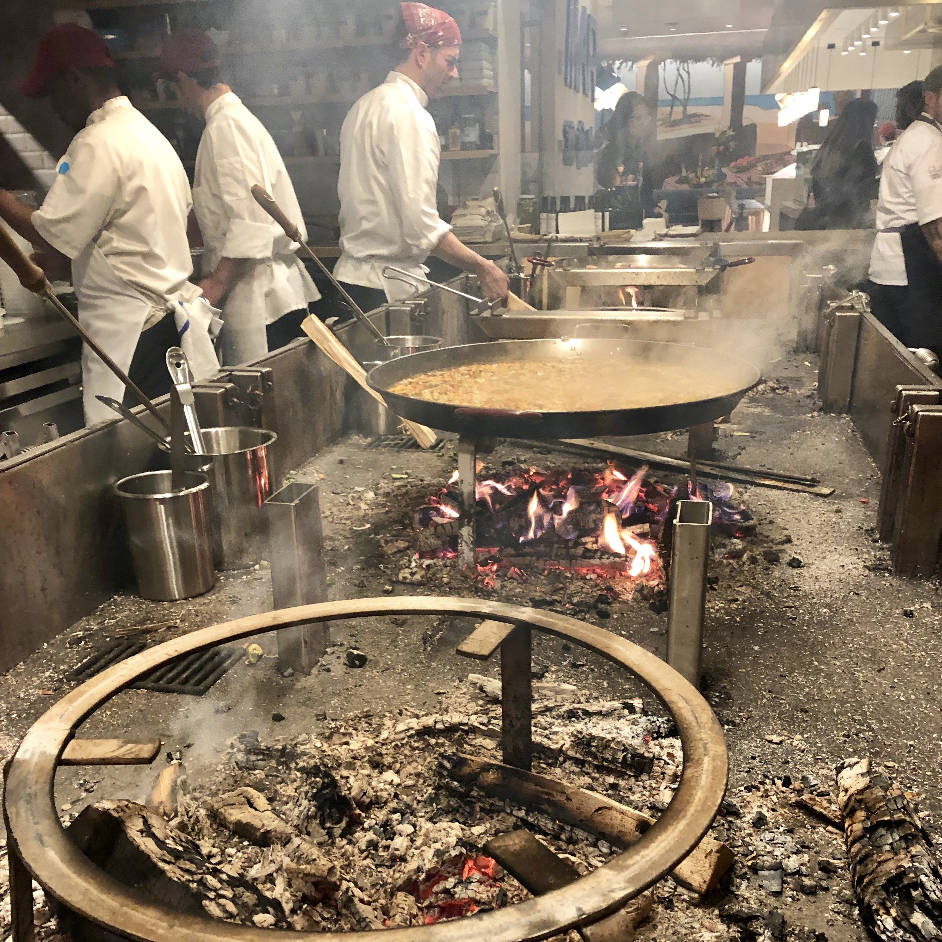Chefs José  Andrés  & Albert Adria's grand opening of Mercado Little Spain in NYC