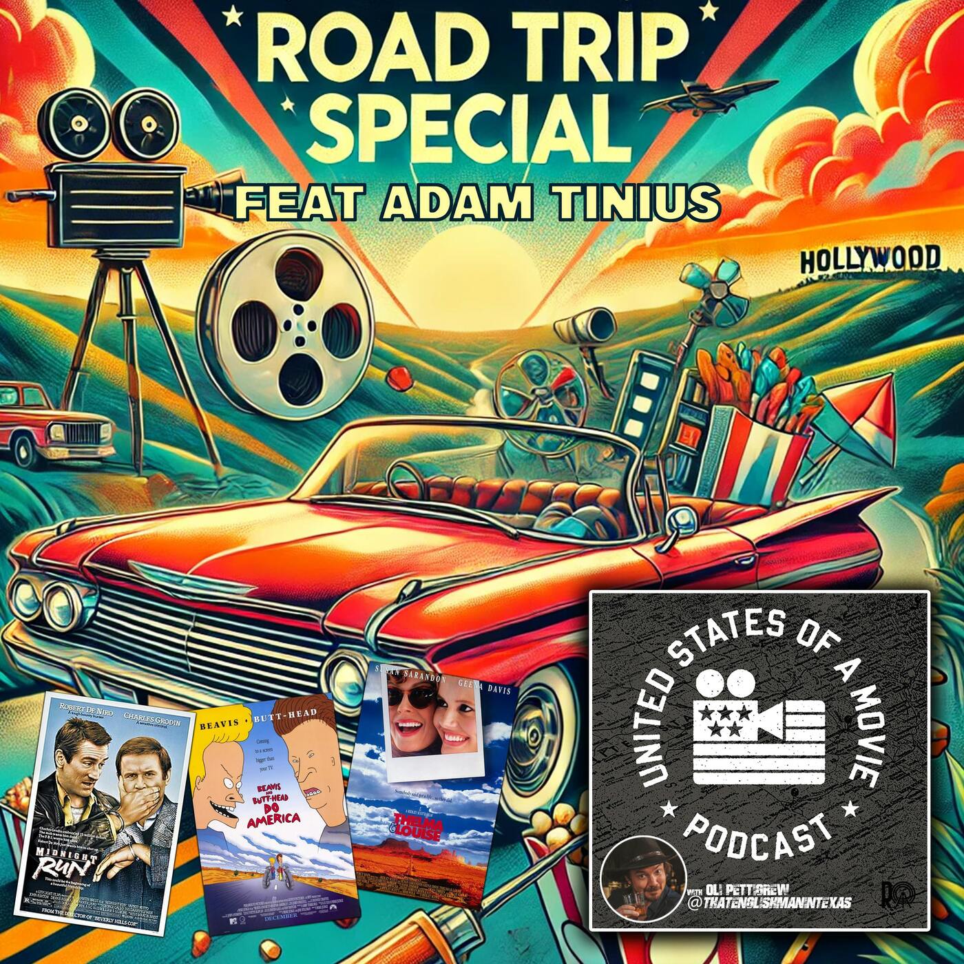Road Trip Special (feat Adam Tinius) Thelma & Louise vs Beavis and Butthead Do America vs Midnight Run