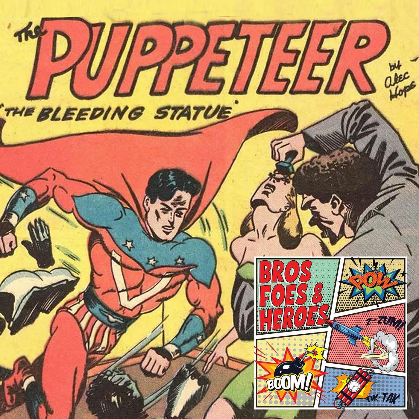 Capt. V, Alan Dale (later changed to "Hale" without explanation) The Puppeteer