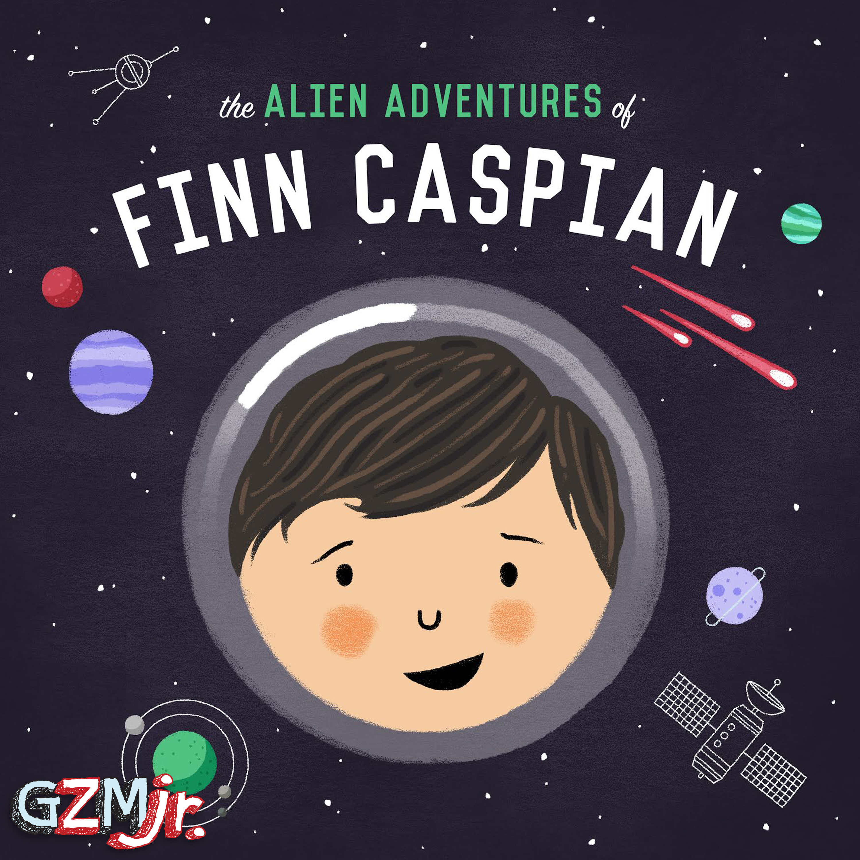 The Alien Adventures of Finn Caspian: Science Fiction for Kids Artwork