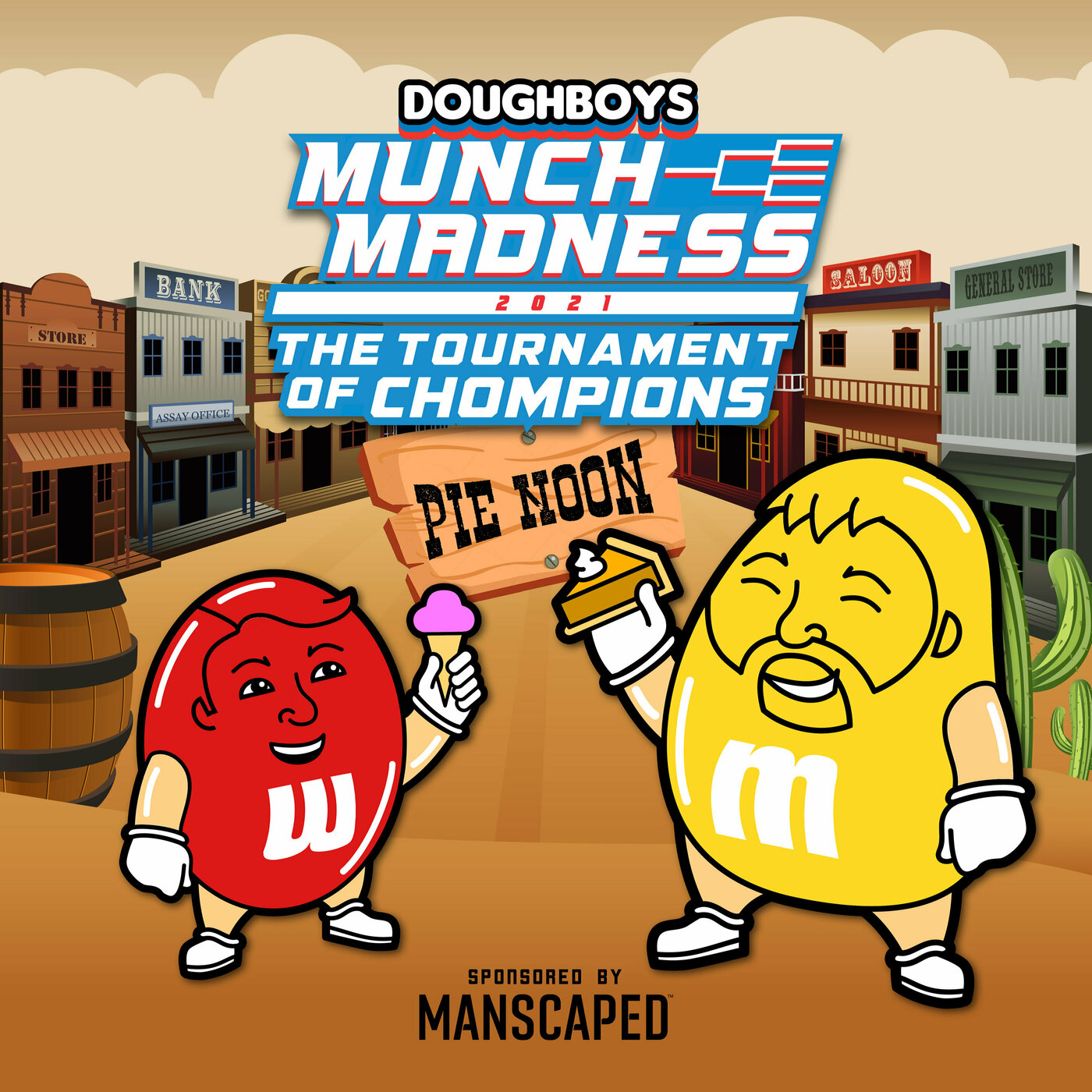 Munch Madness: Pie Noon: Round 1 Part 1 with Jon Gabrus