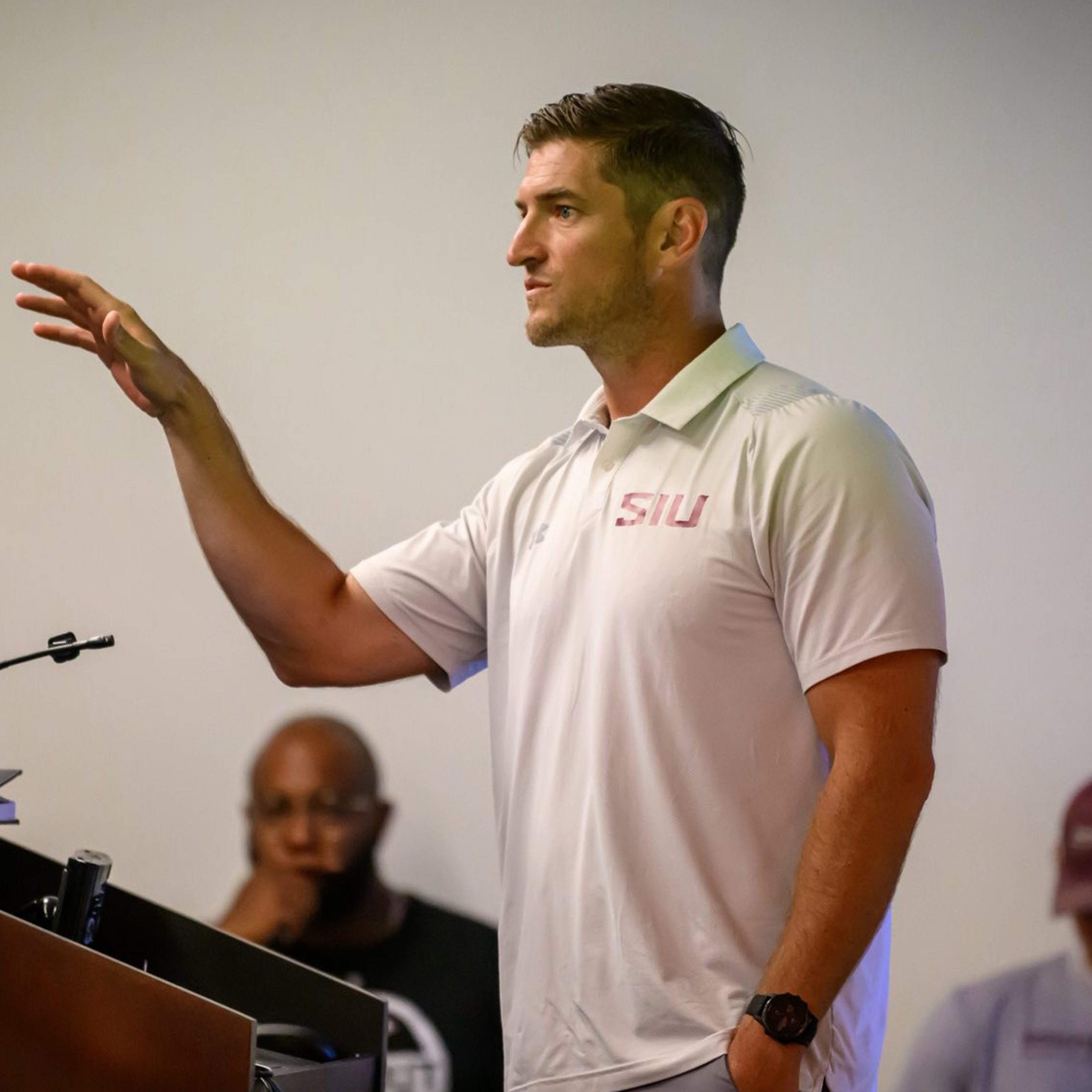 Football Fall Camp 2025 - Day 1 (Saluki Radio Preview, Nick Hill Interview, DJ Williams Interview, Colin Bohanek Interview)