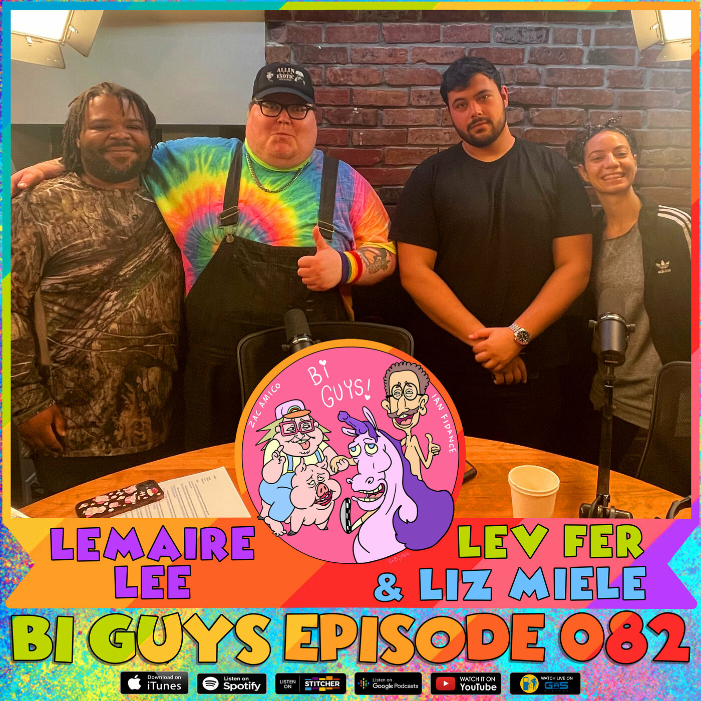 Episode #082 - Fish Filet Away Spray - Liz Miele, Lev Fer, & LeMaire Lee