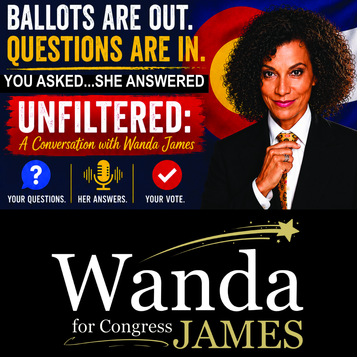 Unfiltered: A Conversation with Wanda James episode artwork
