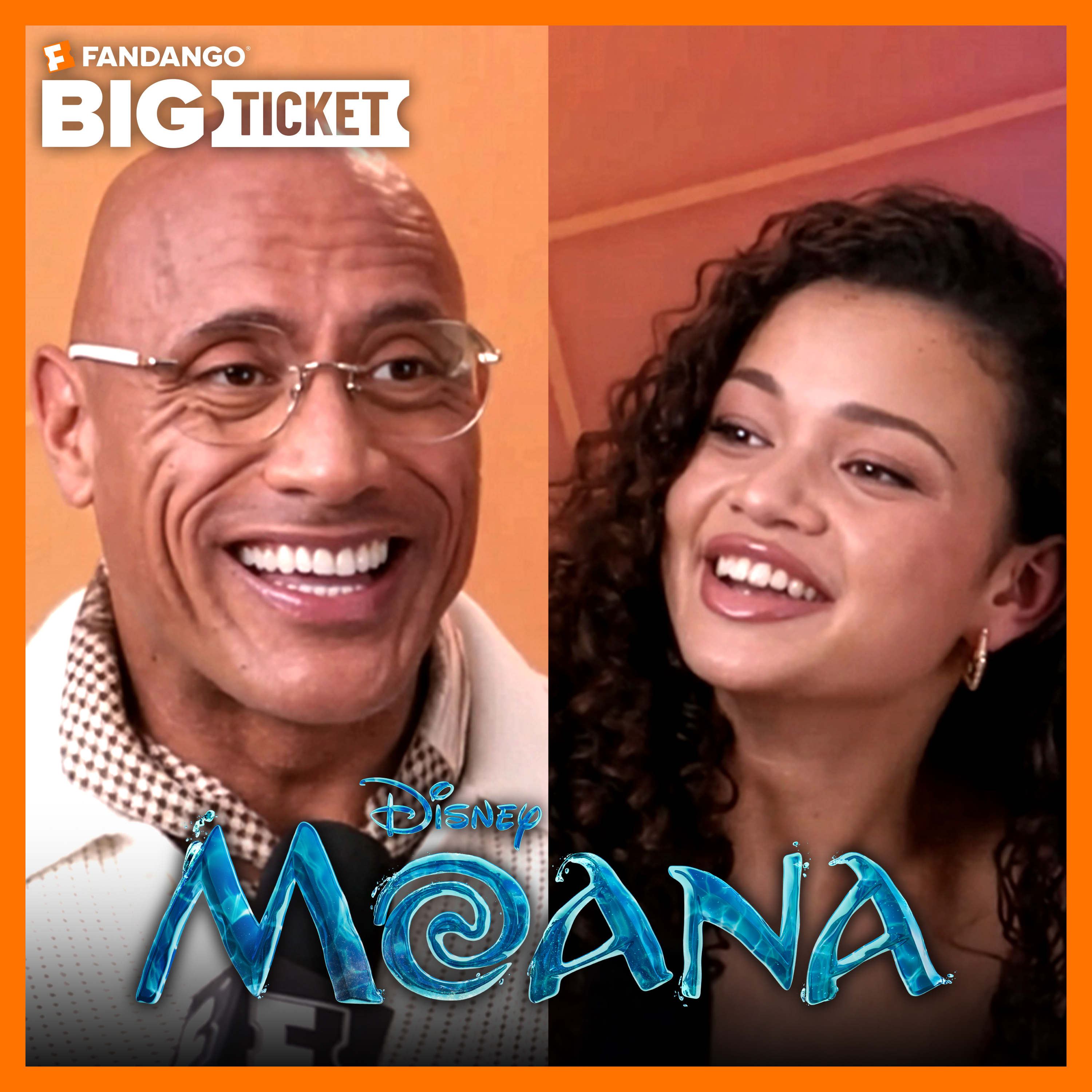 Dwayne Johnson & Catherine Laga'aia on Embodying the Polynesian Spirit in the Live-Action 'Moana' episode artwork