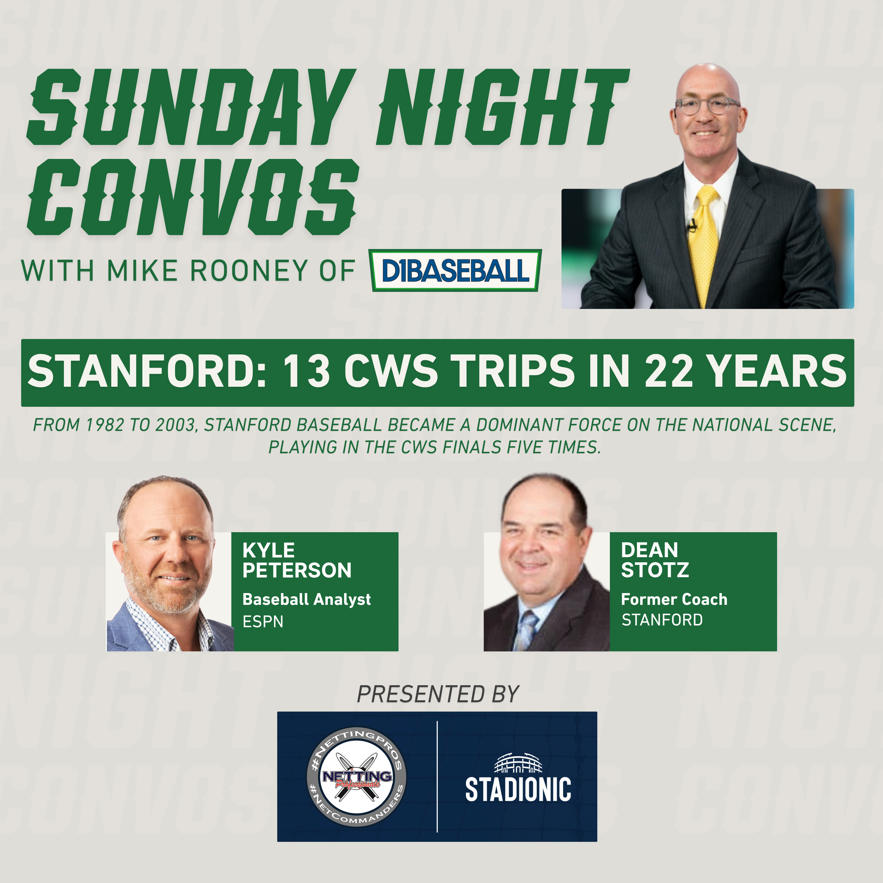 Stanford: 13 CWS Trips in 22 Years [Sunday Nights Conversations]