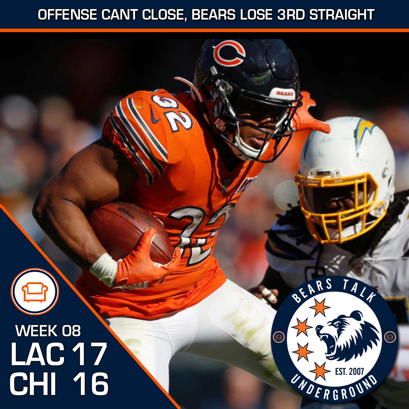 Week Eight Review - Offensive Ineptitude Leads to Another Loss episode artwork
