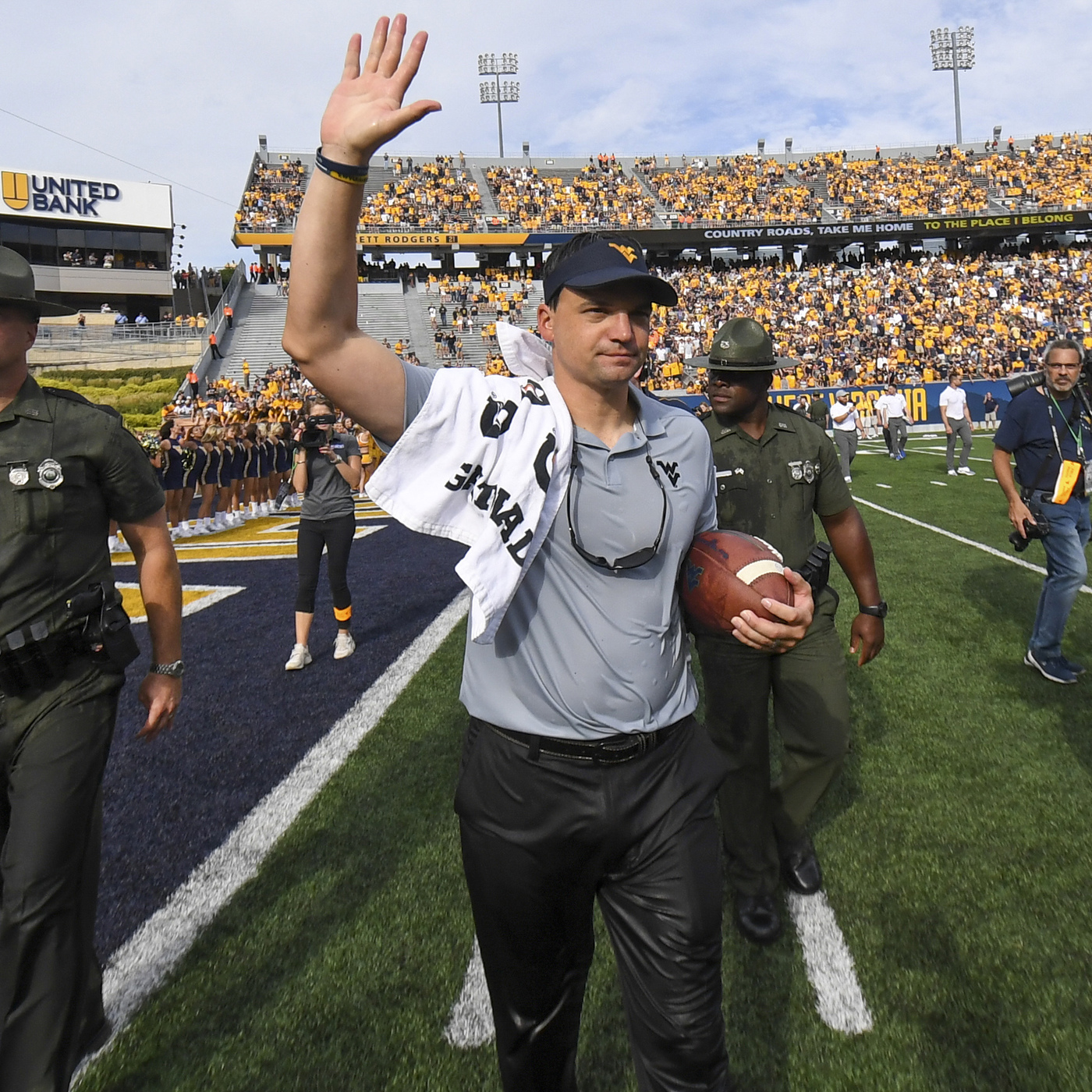 Neal Brown James Madison Postgame News Conference | 8-31-19