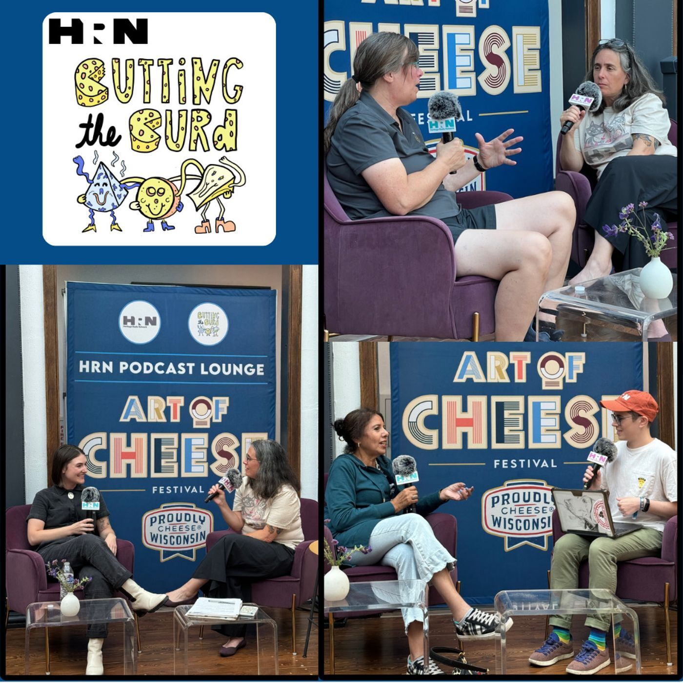 Recorded Live at the Art of Cheese Festival: Huma Siddiqui-Seitz of White Jasmine Cheese, Madeline Kuhn pf Emmi Roth, and Pam Hodgson of Sartori Cheese