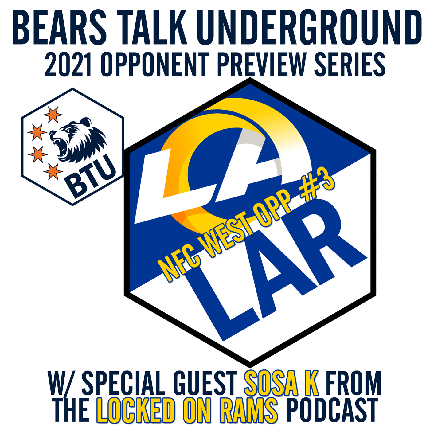 2021 Opponent Preview #6 - Los Angeles Rams w/Sosa K from the Locked on Rams podcast episode artwork
