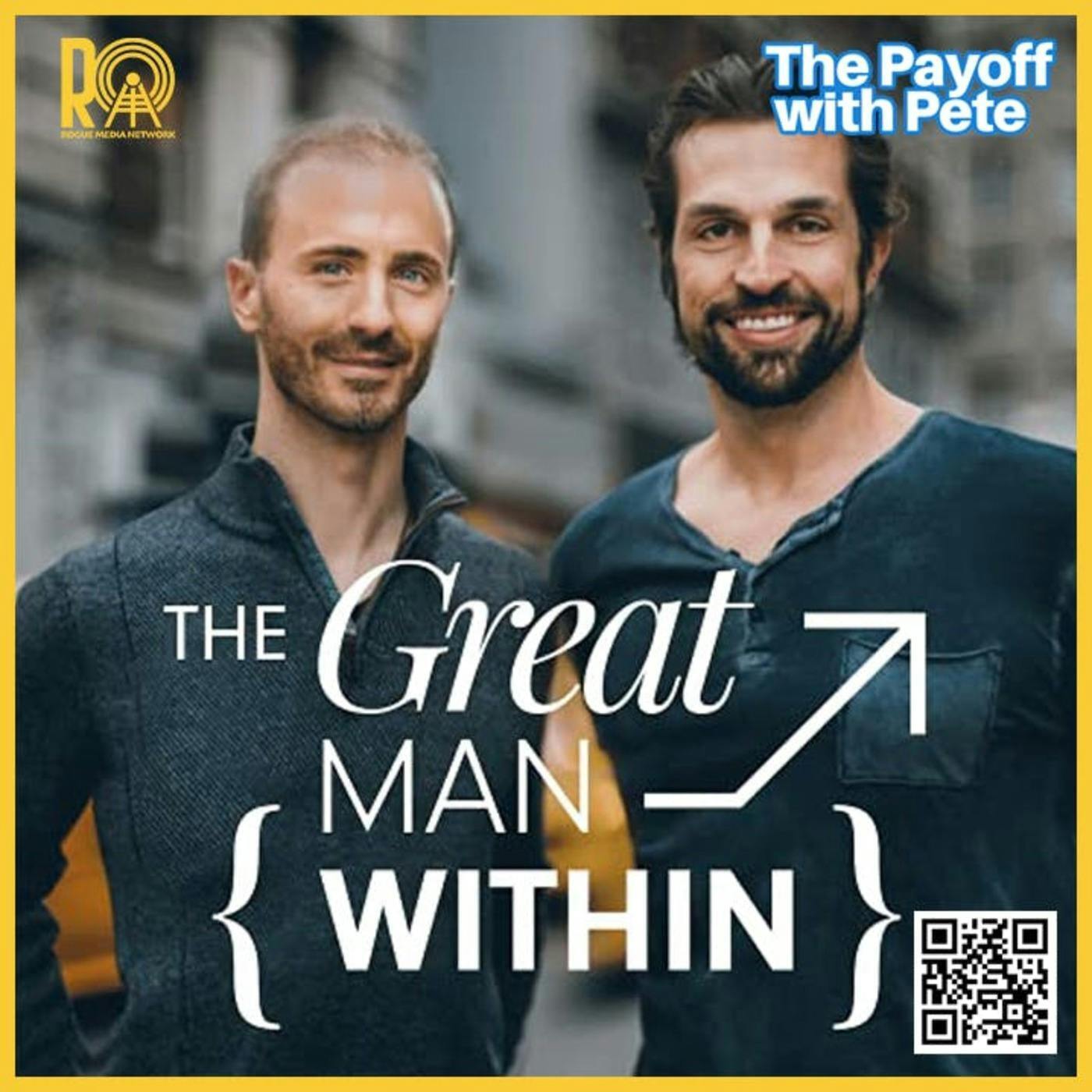 Rethinking Alcohol Part #1: The Path to Alcoholism, Hitting Bottom, Climbing Out and Life after Sobriety with Pete Sousa on The Great Man Within episode artwork