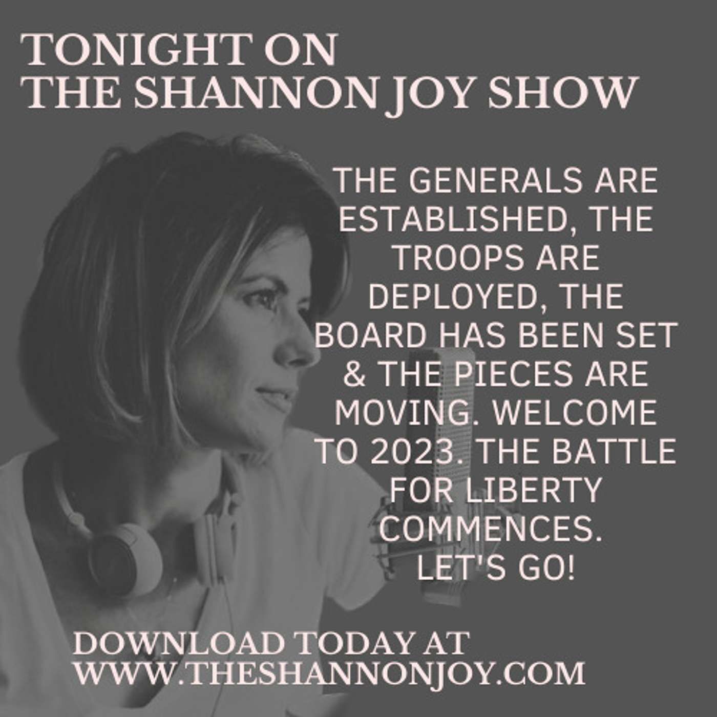 Friday December 30 - Shannon's Final Show of 2022. The Generals Are Established, The Troops Are Deployed, The Board Has Been Set And The Pie