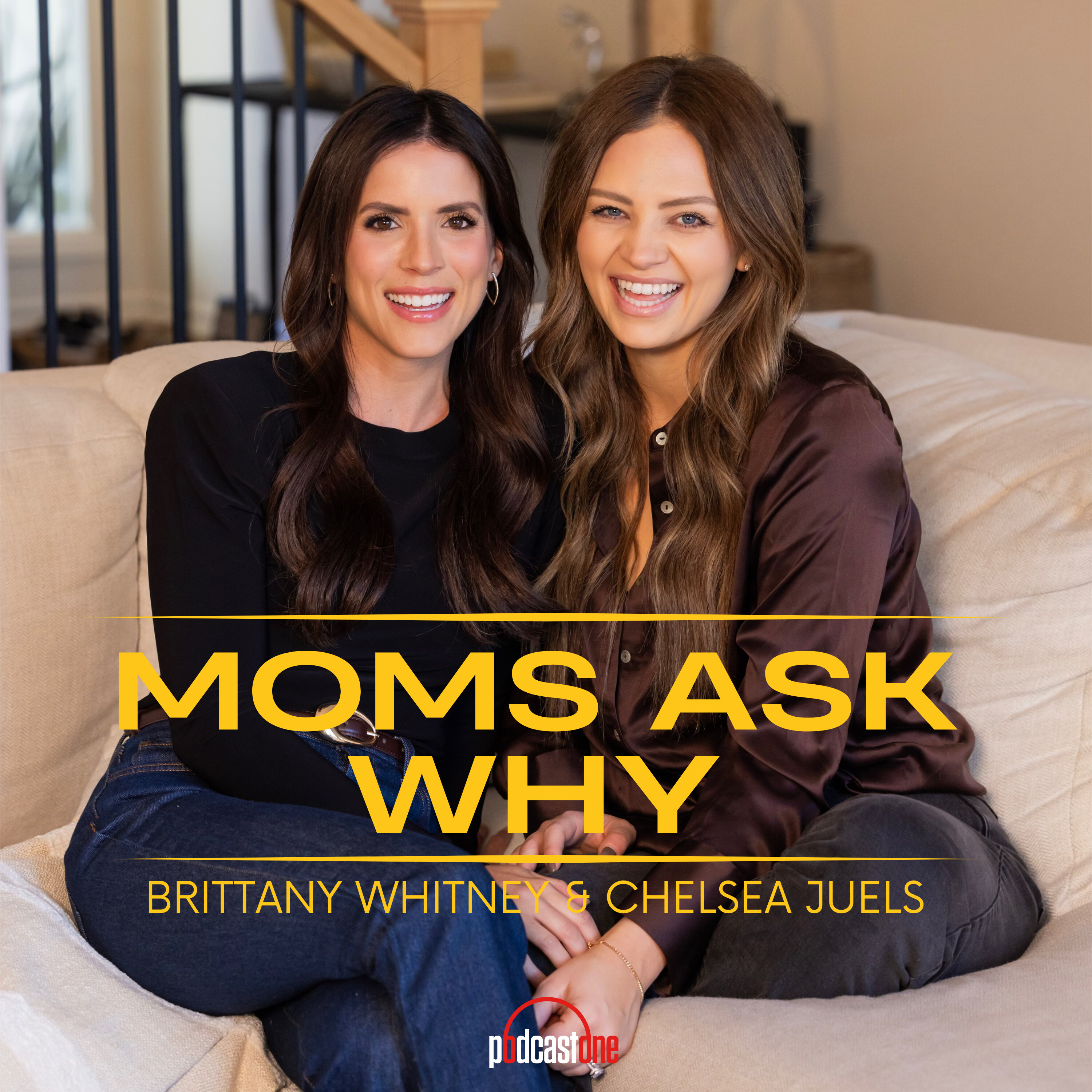 Logo of the podcast Moms Ask Why