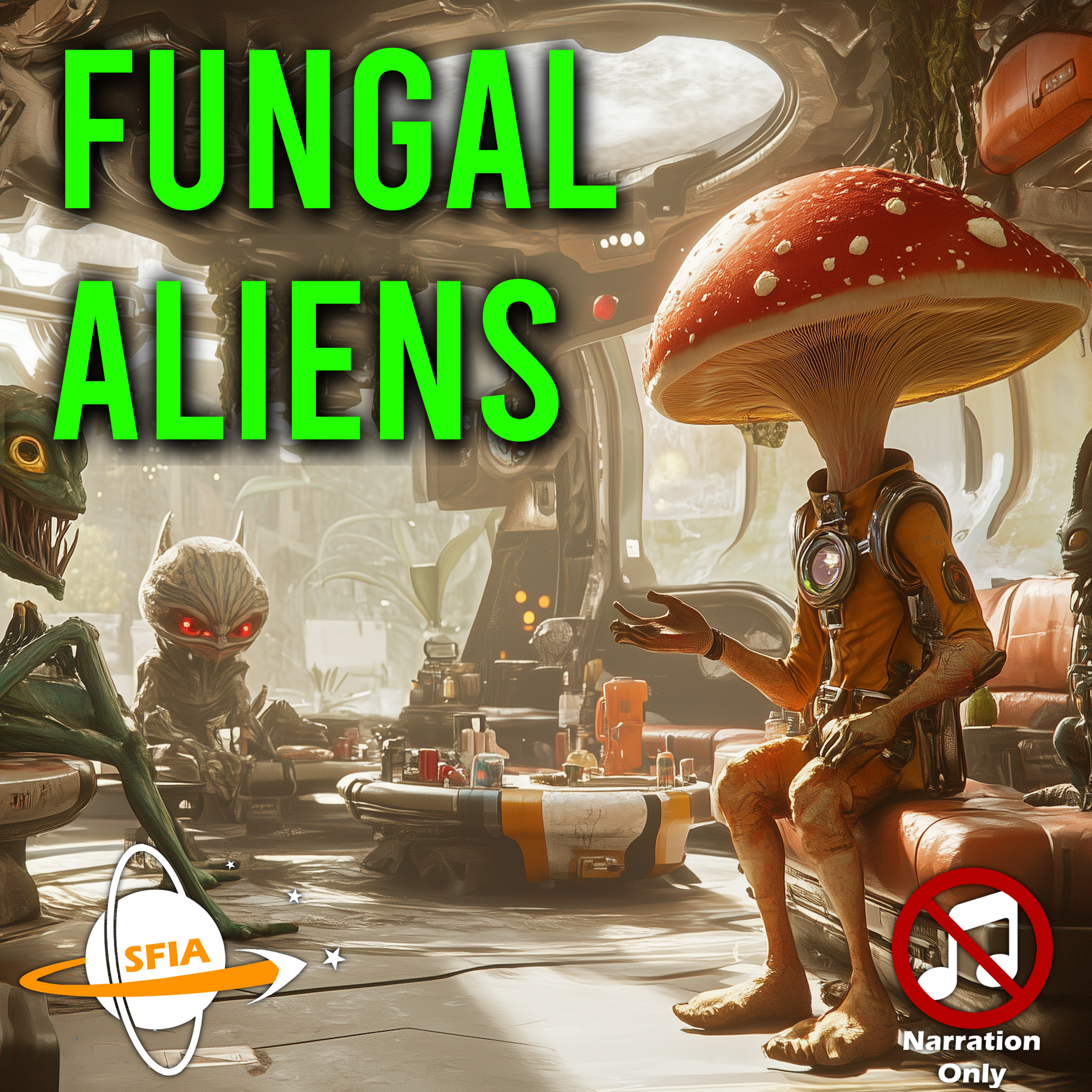 Fungal Aliens (Narration Only) - podcast episode cover