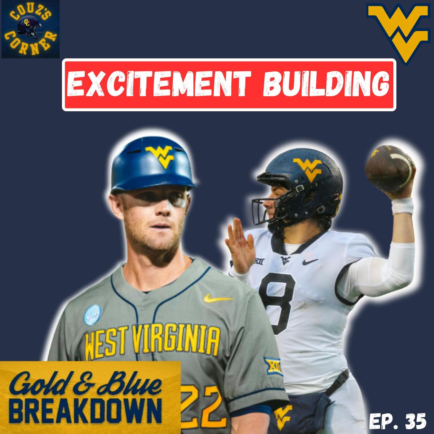 WVU Baseball to Super Regionals; WVU Sports Q&A; Pitt Fans Are Mad; Gold & Blue Breakdown Ep. 35 episode artwork