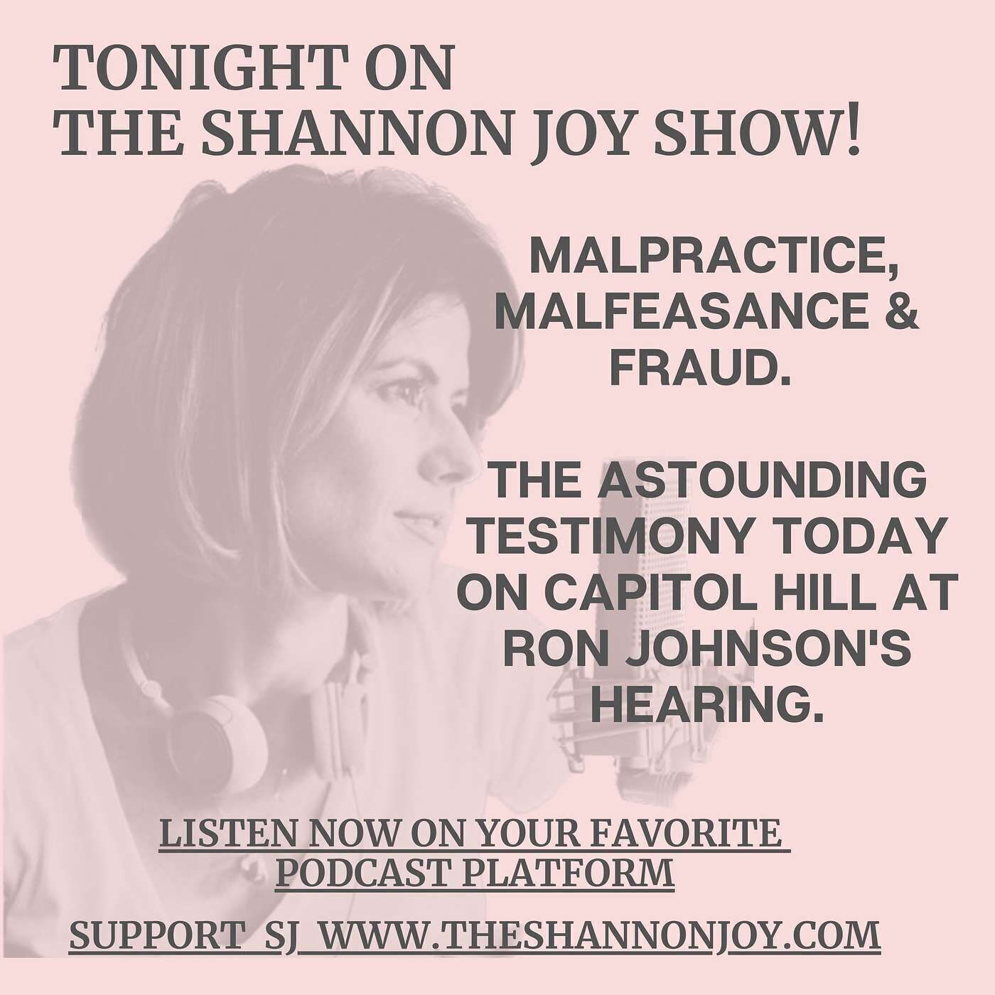 Wednesday, December 17 -  Malpractice, Malfeasance & Fraud - The Astounding Testimony Today On Capitol Hill At Ron Johnson's COVID Vaccine H