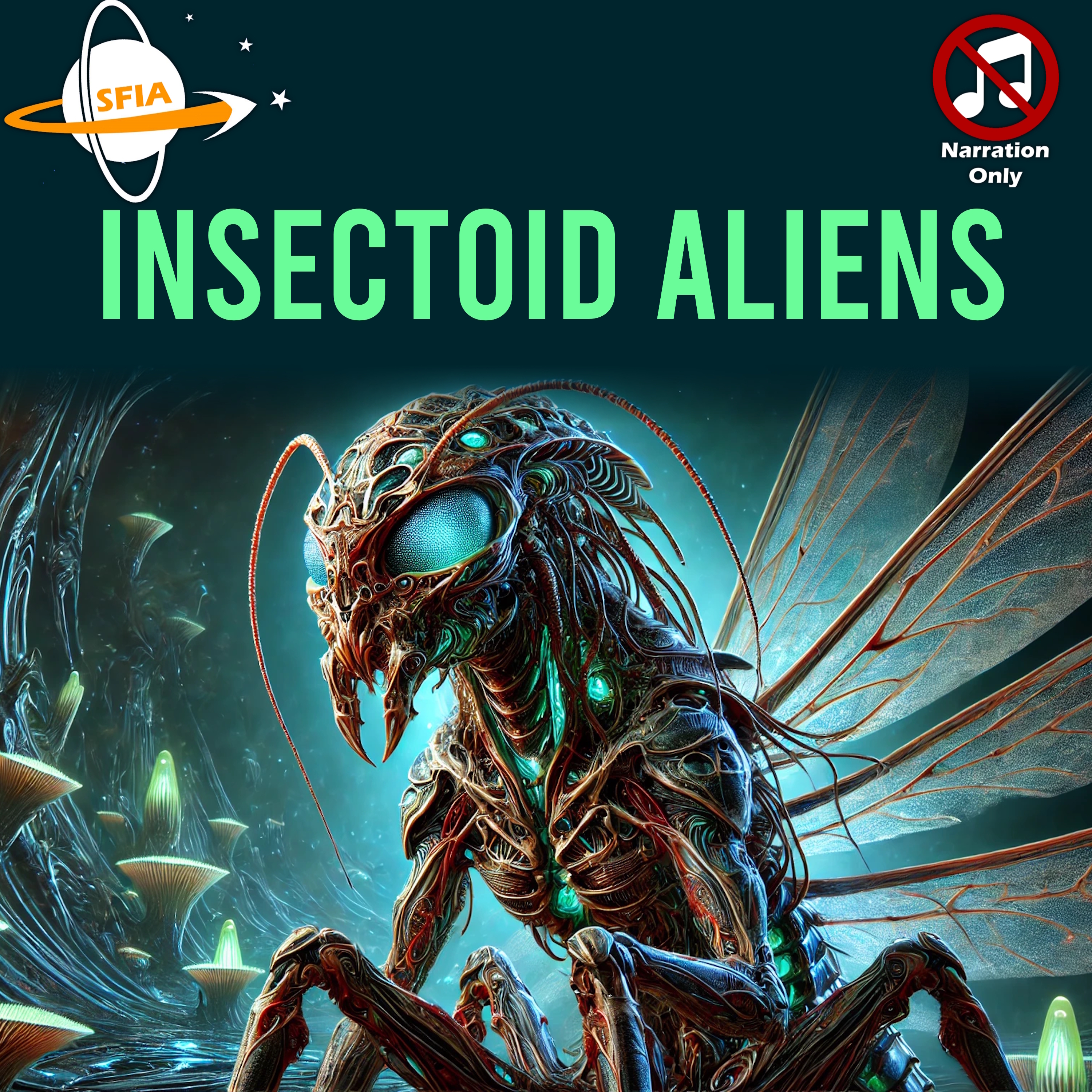 Insectoid Aliens - Hive Minds, Swarms, and Alien Evolution (Narration Only)