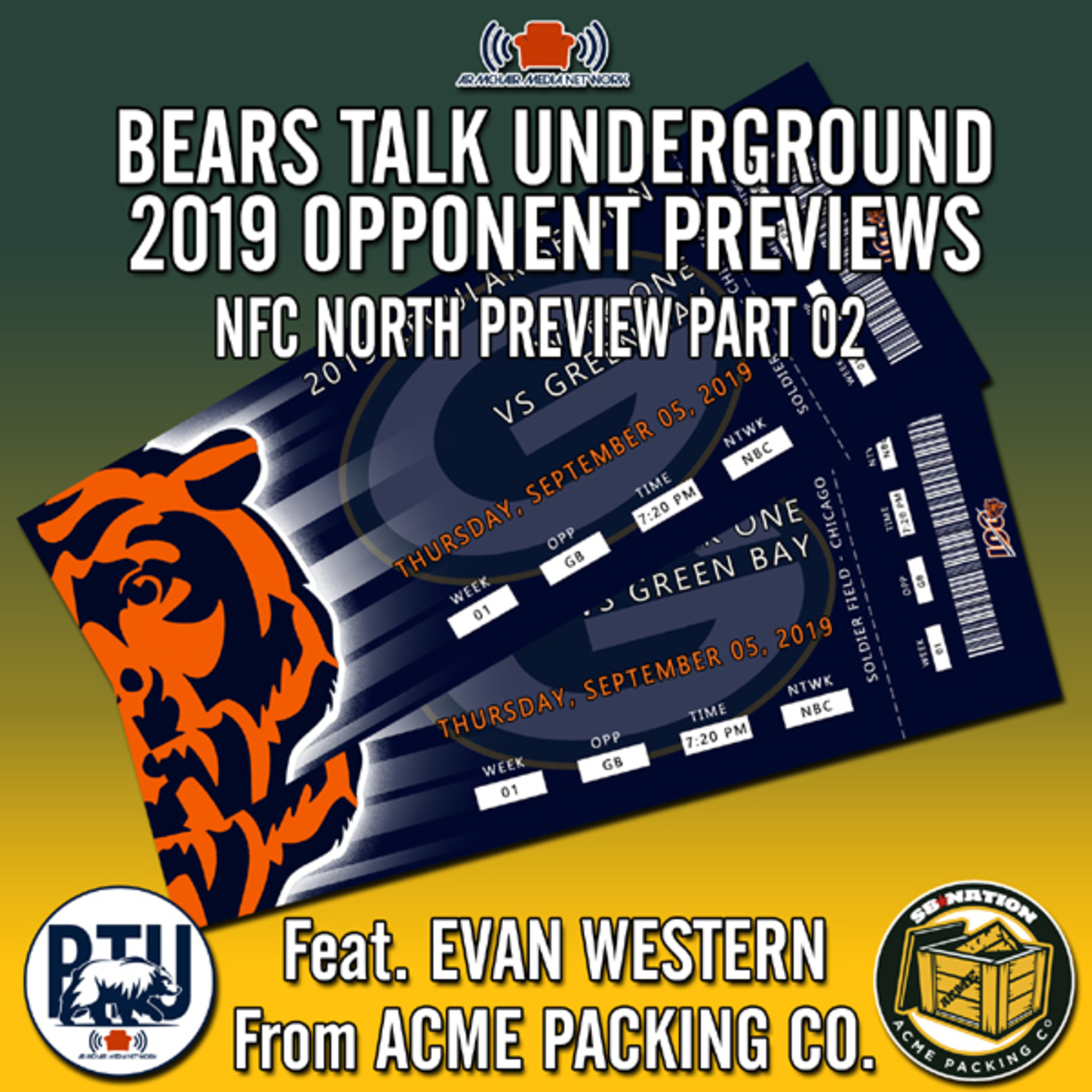 2019 Opponent Preview #12 - NFC North Opponent Part Two episode artwork
